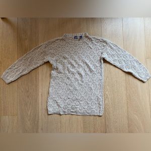 Vintage GAP Tan Knit Sweater Size M